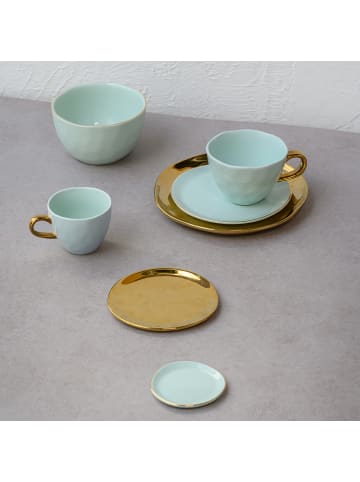 URBAN NATURE CULTURE Schale Good Morning in Celadon-Grün | Gold