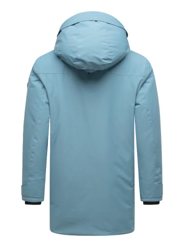 STONE HARBOUR Wintermantel Netaan XX in Frosty Blue