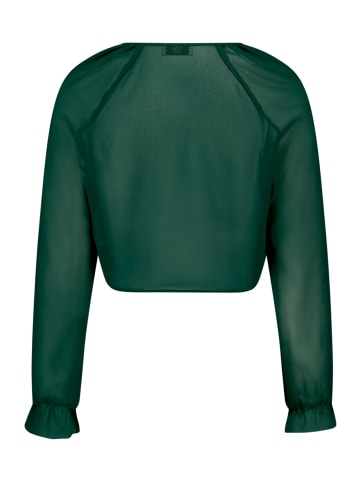Vera Mont Bolero-Jacke mit gekräuseltem Ausschnitt in Dark Moss