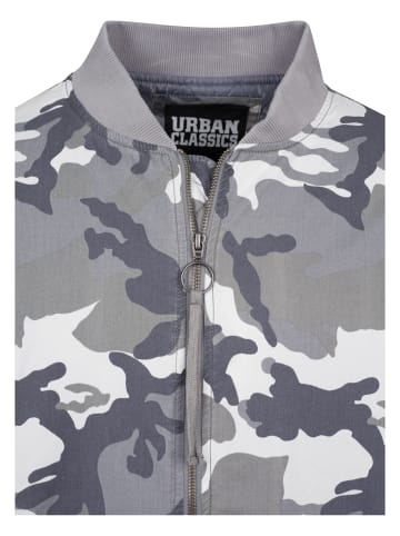 Urban Classics Urban Classics Bomberjacken in snow camo