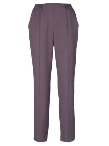 GOLDNER Kurzgröße:  Knitterunempfindliche Reiseschlupfhose MARTHA in rosenholz