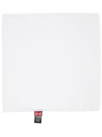 Finshley & Harding London Krawatte und Einstecktuch in marine bordeaux - 0001