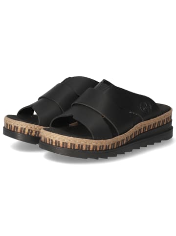 rieker Pantolette in schwarz