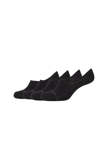 Mustang Füßlinge 4er Pack black