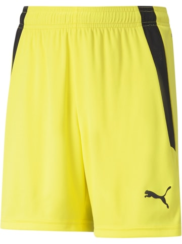 Puma Sporthose "TeamLIGA Shorts Jr" in Gelb