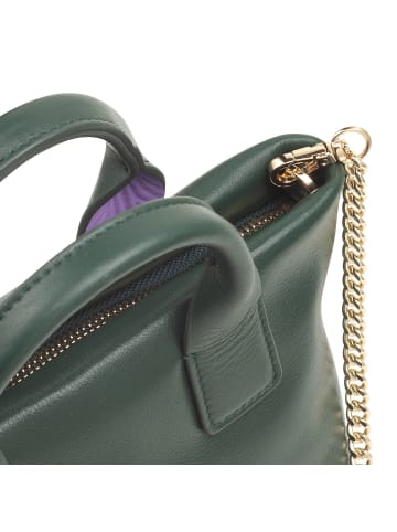 DuDu Ibiza Handtasche Leder 22 cm mangrove