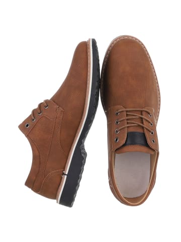 Ital-Design Halbschuh in Camel