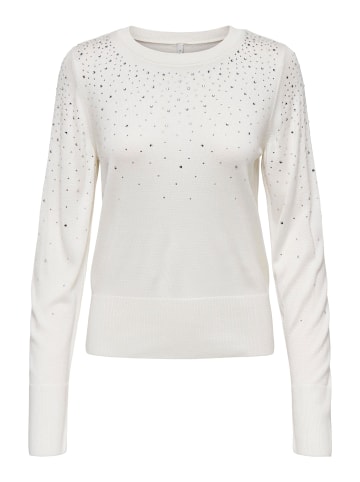 ONLY Strickpullover in Cloud Dancer