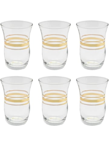 Pasabahce 6er Set Teegläser in Transparent