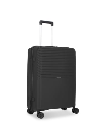 D&N Travel Line 4000 4-Rollen Trolley 66 cm schwarz
