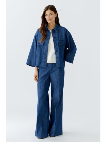 Oui Jeansjacke in blue denim