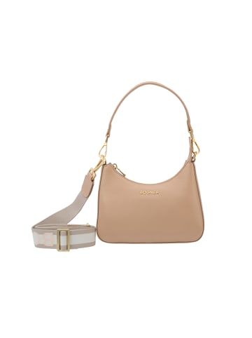 Bogner Schultertasche 'Wallis Odette in Lattè 24,00 x 17,00 x 6,00 cm'