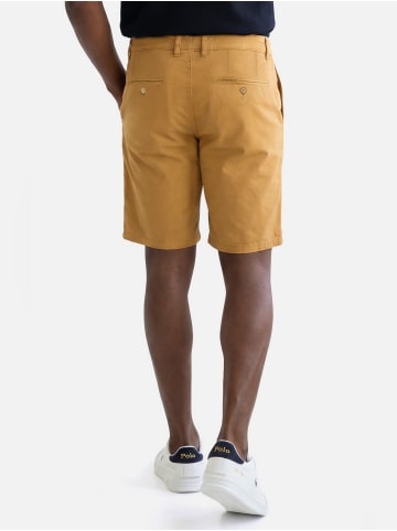Nils Sundström Bermuda N-Matt in camel - 0003