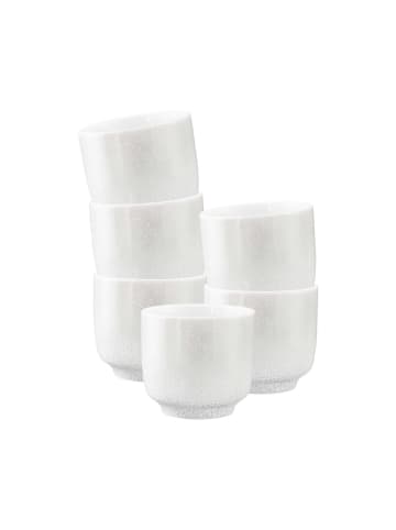 Seltmann Weiden 6er Set Cappuccinotassen ohne Henkel Sento Home 300 ml in Aura white
