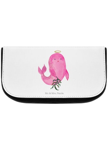 Mr. & Mrs. Panda Schminktasche Sternzeichen Jungfrau ohne Spruch in Weiß