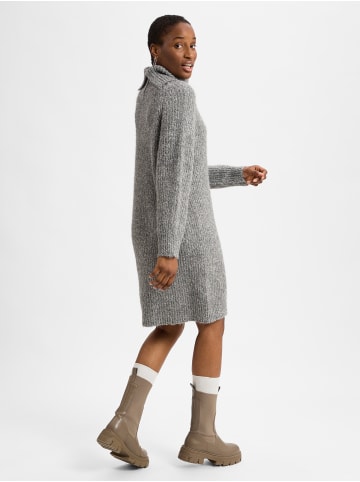 OPUS Strickkleid Wakona in hellgrau - 0001