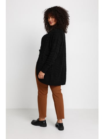 KAFFE curve Strickjacke KCemana Regular fit in Black Deep