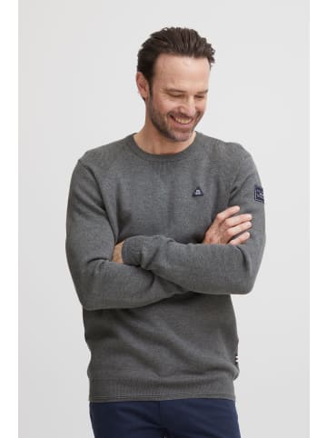 FQ1924 Strickpullover FQKyle crew neck in grau