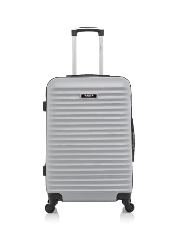 BlueStar Mittelgroßer Koffer BRAZILIA in Grau (64L)
