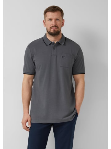 s.Oliver Polo-Shirt in 9573_dunkelgrau