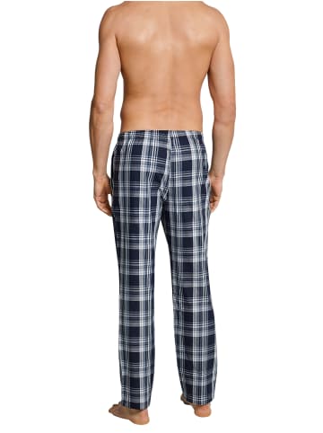 Schiesser Loungehose Mix & Relax in dunkelblau-gem.