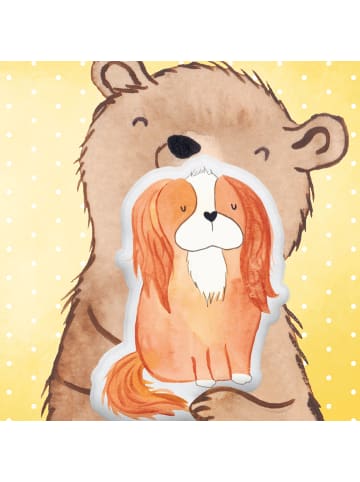 Mr. & Mrs. Panda Kuscheltier Kissen Hund Cavalier King Charles S... in Weiß