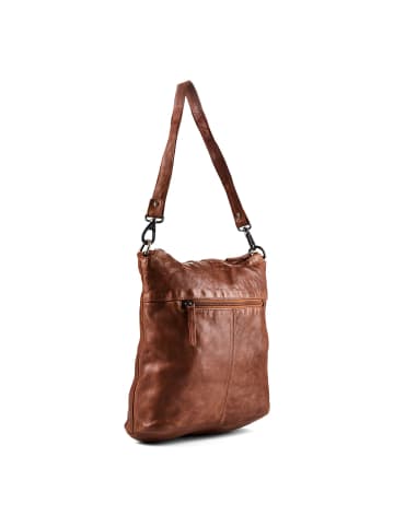 Greenburry Torro Lavado Schultertasche Leder 32 cm nut