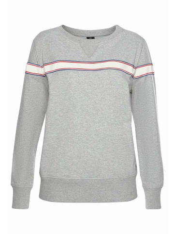 H.I.S Sweatshirt in grau-meliert