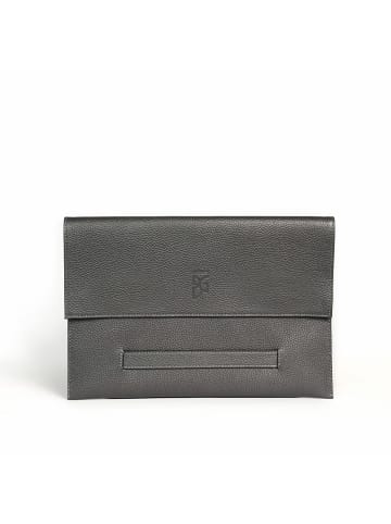 BGents Ledertasche für Herren in grau