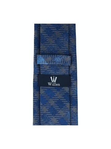 Willen Krawatte für Herren in blau