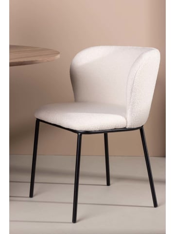 ebuy24 Esszimmerstuhl Edina weiß 2er Set