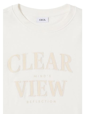 Cecil Sweatshirt in vanilla white