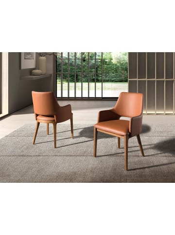 Angel Cerdá Stuhl 4157 in Braun/Walnuss – (B)54 x (H)83 x (T)61 cm