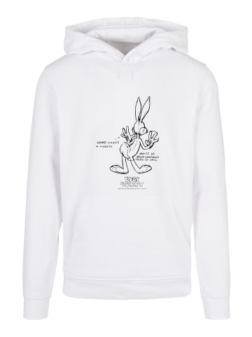 F4NT4STIC Basic Hoodie Looney Tunes Bugs Bunny White Belly in weiß