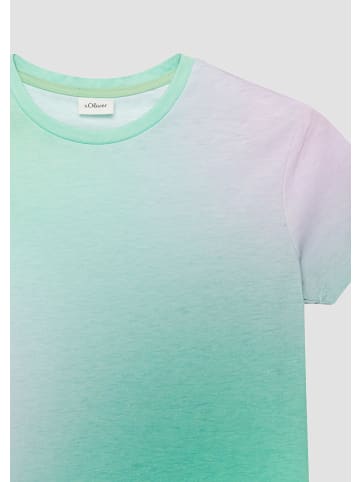 s.Oliver T-Shirt in 74D1_grün