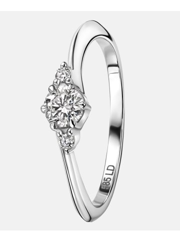 Diamant L'éternel Ring aus 585 Weißgold mit 0.25 Karat Diamant