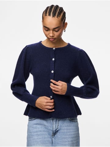 Pieces Strickjacke in Maritime Blue