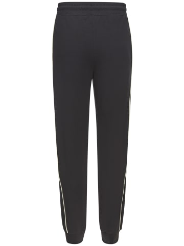LE JOGGER Sporthose in schwarz
