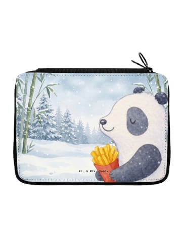 Mr. & Mrs. Panda Menschrmäppchen Panda Winter Pommes Design oh... in Weiß
