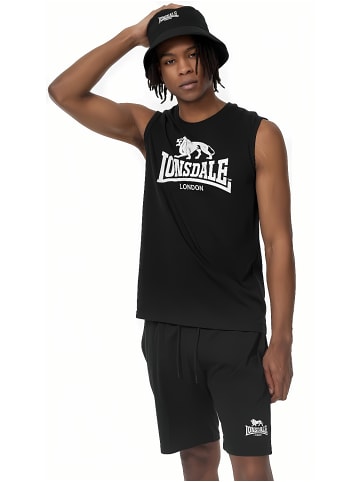 Lonsdale Trainingsanzug "Allanton" in Schwarz