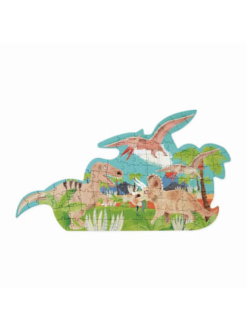 Carletto Konturpuzzle Dino beidseitig 2x50 Teile