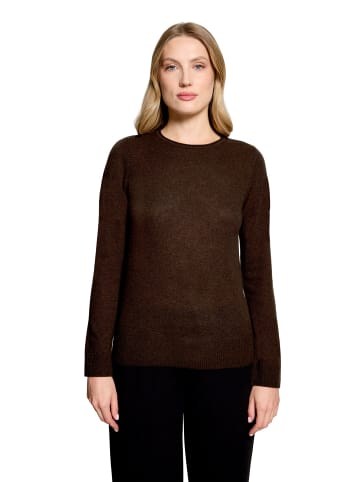Betty Barclay Kaschmir-Pullover mit Rundhalsausschnitt in Light Maroon
