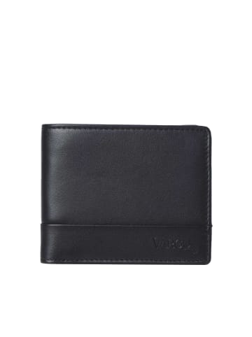 VARGU Echtleder Geldbörse SOM 1 in black