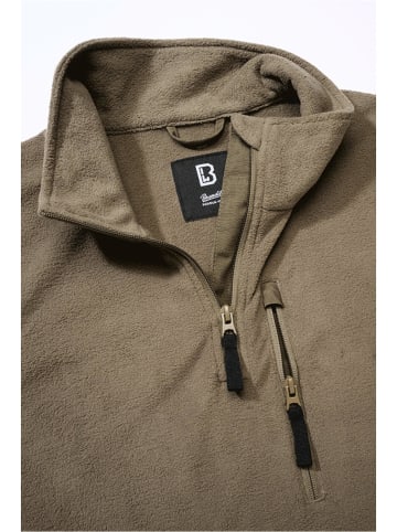 Brandit Half-Zip in olive