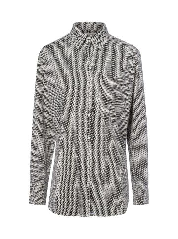Marc O'Polo Bluse in schwarz ecru