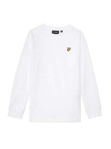 Lyle & Scott Langarmshirt in Weiß