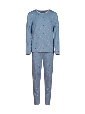 Skiny Pyjama in Blau/Rosa