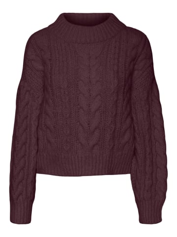 Vero Moda Strickpullover in Winetasting