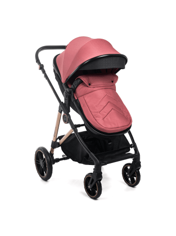 BeBelissimo 3 in 1 Kinderwagen Set Kombikinderwagen - CAVO in bordeaux
