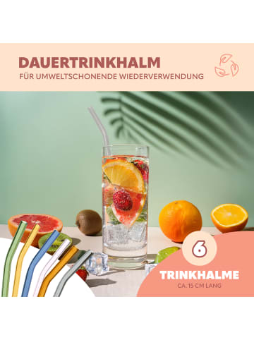 bremermann 6er Glas-Trinkhalme